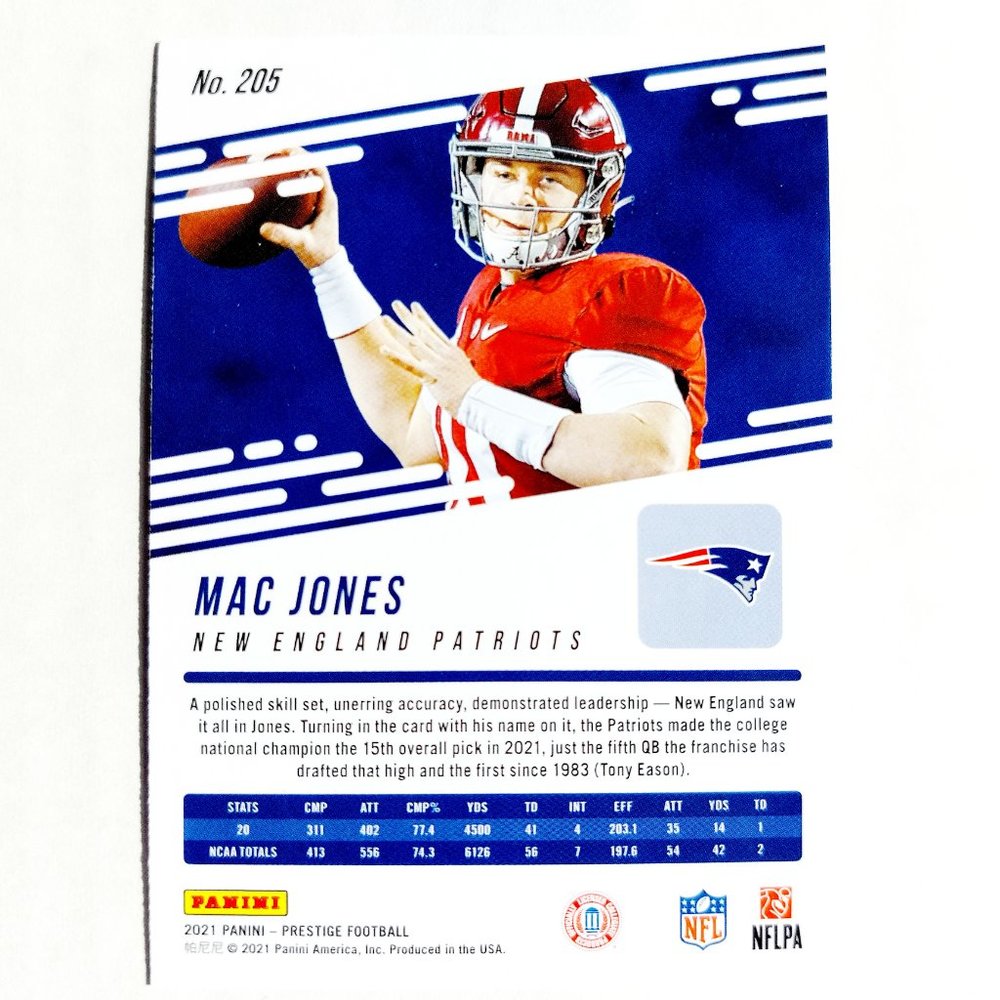 Alabama Crimson Tide (Mac Jones) - CFTBL [10_1_MJ1] - Picture 3 of 3